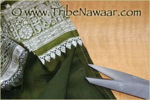 Method3CutExcessFabric