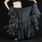 Tribe Nawaar's 25 Yard Black Cupcake Skirt