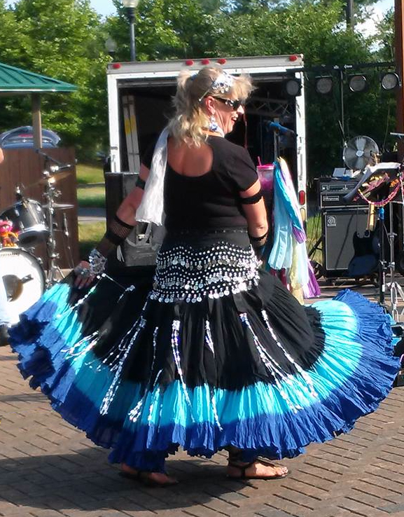 Traci Loves Her Skirt!