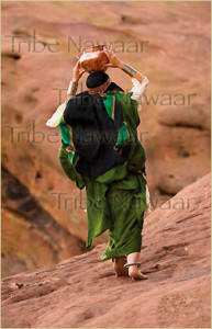 Tribe Nawaar's traditional Tunisian dancer art print