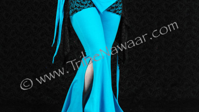 Tribe Nawaar's Aquamarine Sassy Pants, worn with a Rosehips Skirt