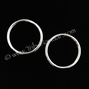 Chrome Ring Pair (DIY Belly Dance Bras)