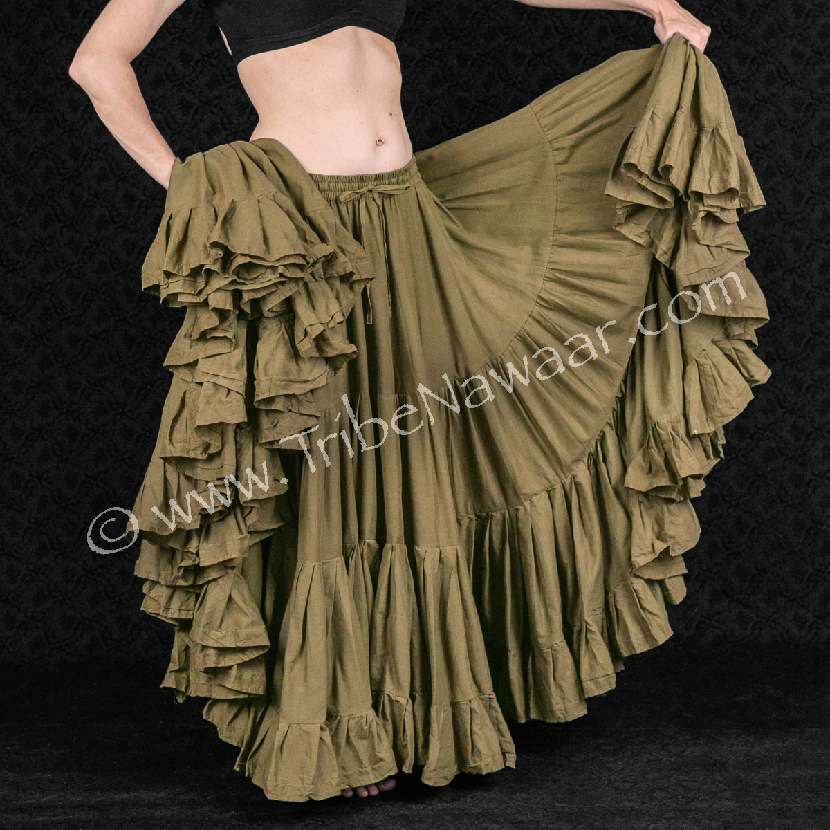 Prairie Grass 25 Yard Cupcake Skirt