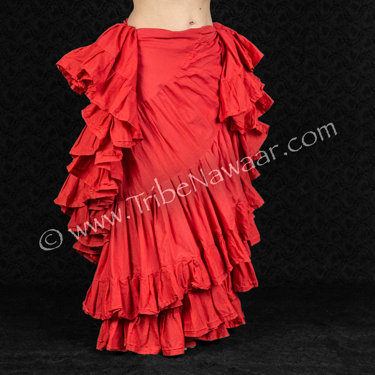 Rich Red 25 Yard Cupcake Skirt