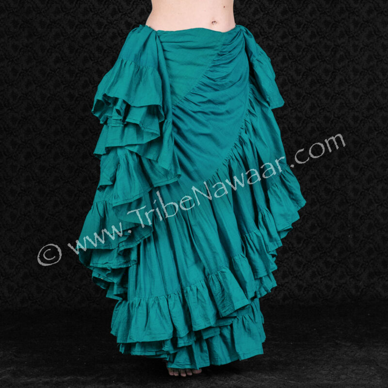 Teal Jewel 25 Yard Cupcake Skirt