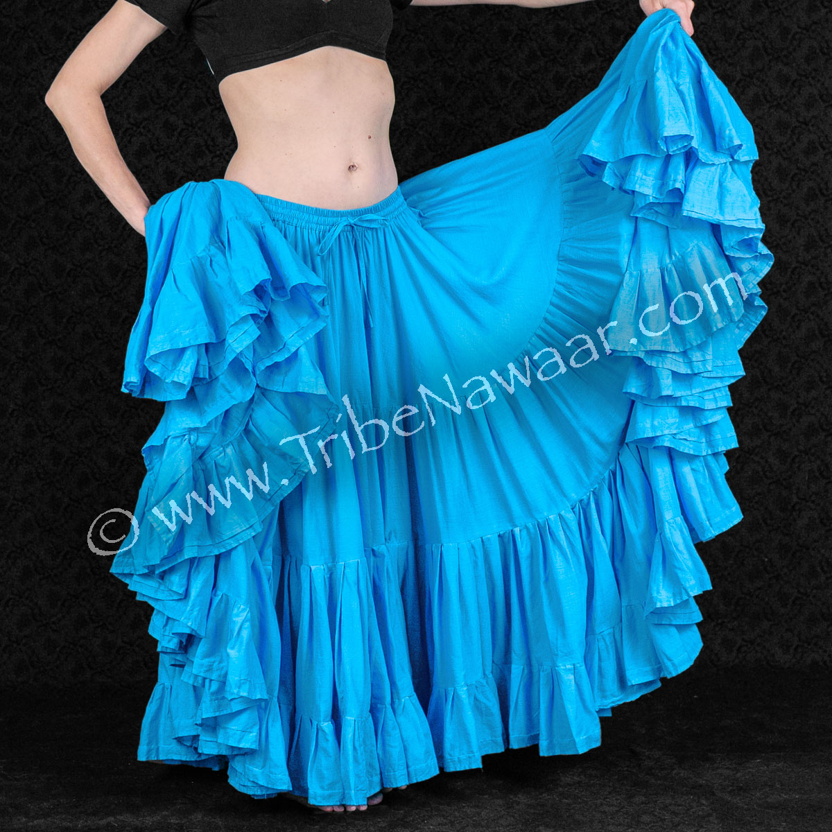 Turquoise 25 Yard Cupcake Skirt