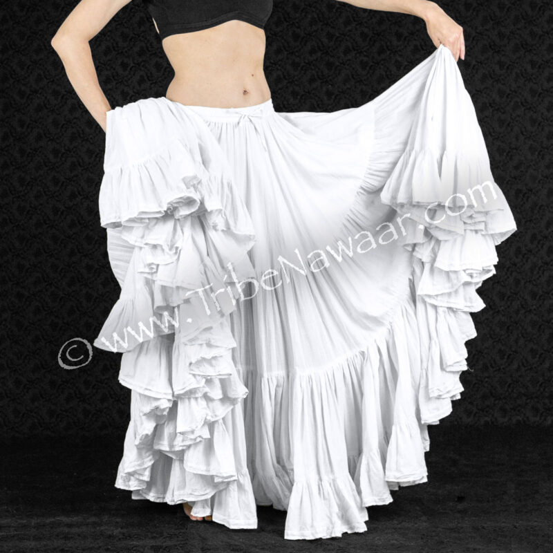 Pure White 25 Yard Cupcake Skirt