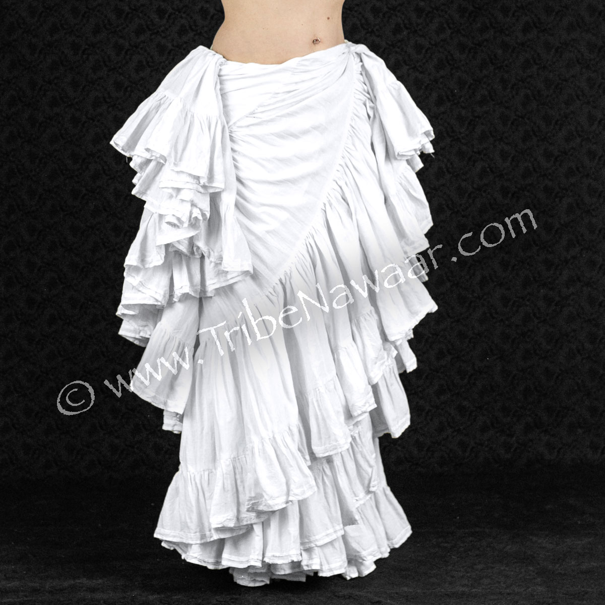 Pure White 25 Yard Cupcake Skirt