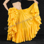 Tribe Nawaar's 25 Yard Daffodil Yellow Cupcake Skirt