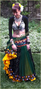 Tribe Nawaar's Caravan Skirt: Jennifer's favorite way to wear!