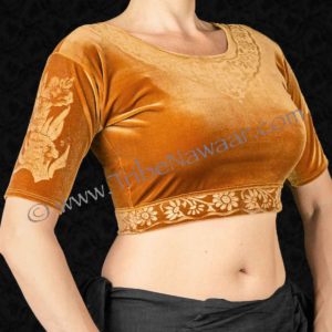 XL Caramel Sutra Choli Top