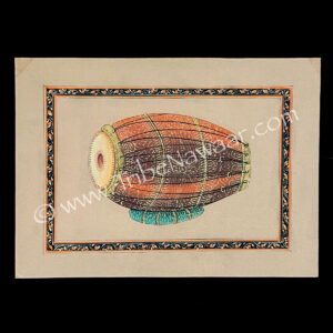 Traditional Gilded Drum – Original Artwork