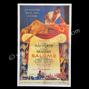 Salome Movie Poster, Spanish Version