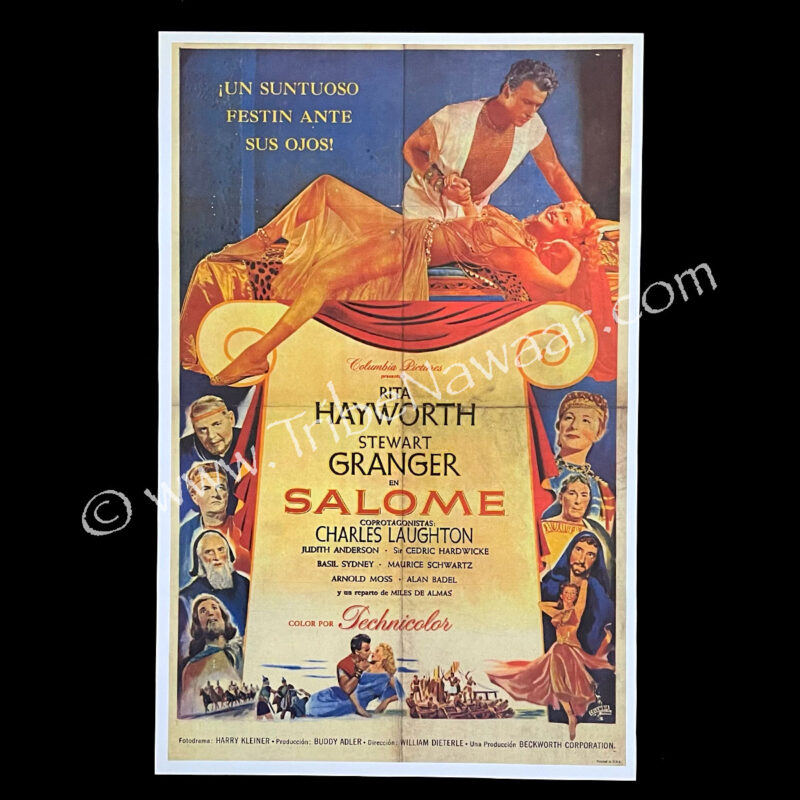 Salome Movie Poster, Spanish Version