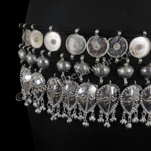 Classic Odissi costume belt from Nawaar Marketplace shop online at www.TribeNawaar.com (detail)