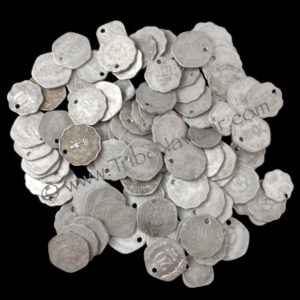 More About Our Lightweight East Indian Costume & Jewelry Making Coins from Tribe Nawaar, 100 pack