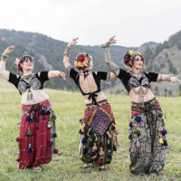 Professional troupe belly dance classes in Boulder, Colorado with The Nawaar Dance Company at www.TribeNawaar.com