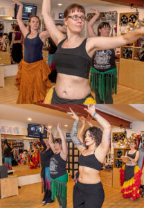 Beginning & intermediate level combo belly dance classes in Boulder, Colorado with Jennifer of The Nawaar Dance Company 2025