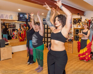 Intermediate level belly dance classes in Boulder, Colorado with Jennifer of The Nawaar Dance Company 2025