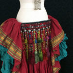 Tribe Nawaar's royal tassel belts in an ATS® bellydance costume