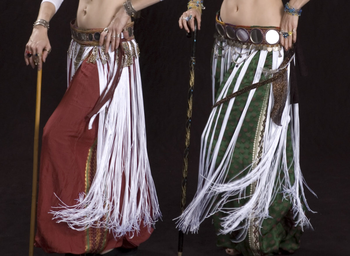 Tribe Nawaar's Vintage Silk Salawar Pants in action!