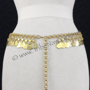 Tribe Nawaar's Gold Coin Belly Dance Costume Belt