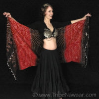 How to make a belly dance costume coverup by Tribe Nawaar