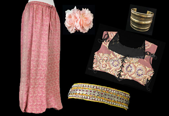 Tribe Nawaar's tribal belly dance costuming of the month, March 2018