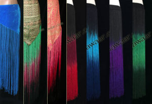 Tribe Nawaar's fringe belt assortment for bellydancers