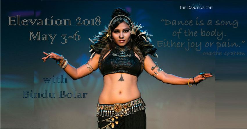 Elevation Bellydance Festival in Golden, CO March 3-6, 2018