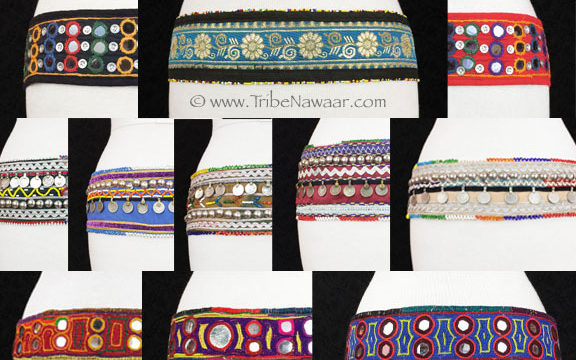 New Tribal Belly Dance Textile Belts from Tribe Nawaar