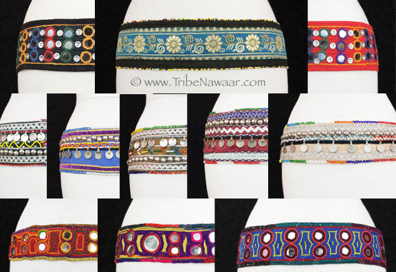 New Tribal Belly Dance Textile Belts - Tribe Nawaar