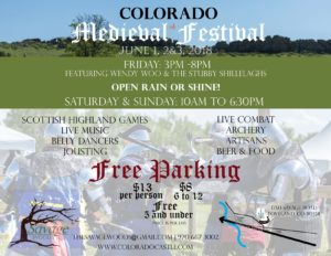 Colorado Medieval Festival 2018