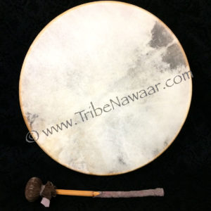 18" frame drum with beater from Tribe Nawaar