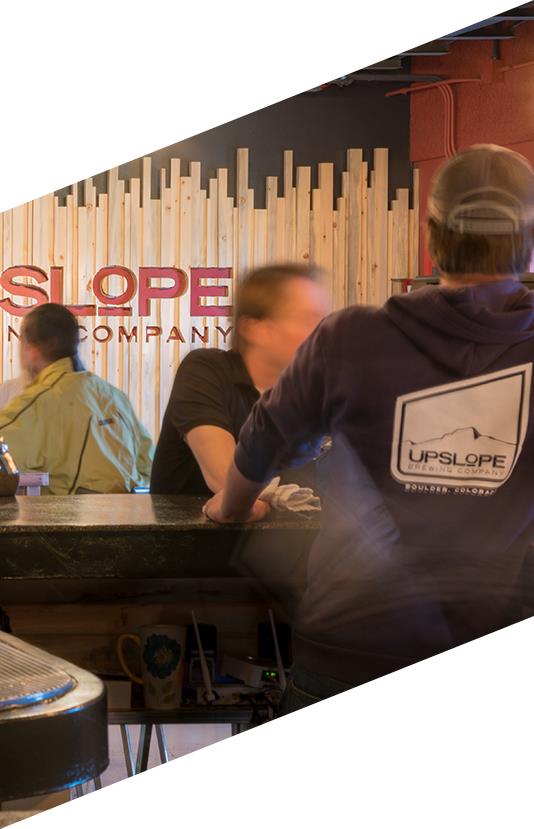 Upslope Brewery at Flatiron Park in Boulder, Colorado