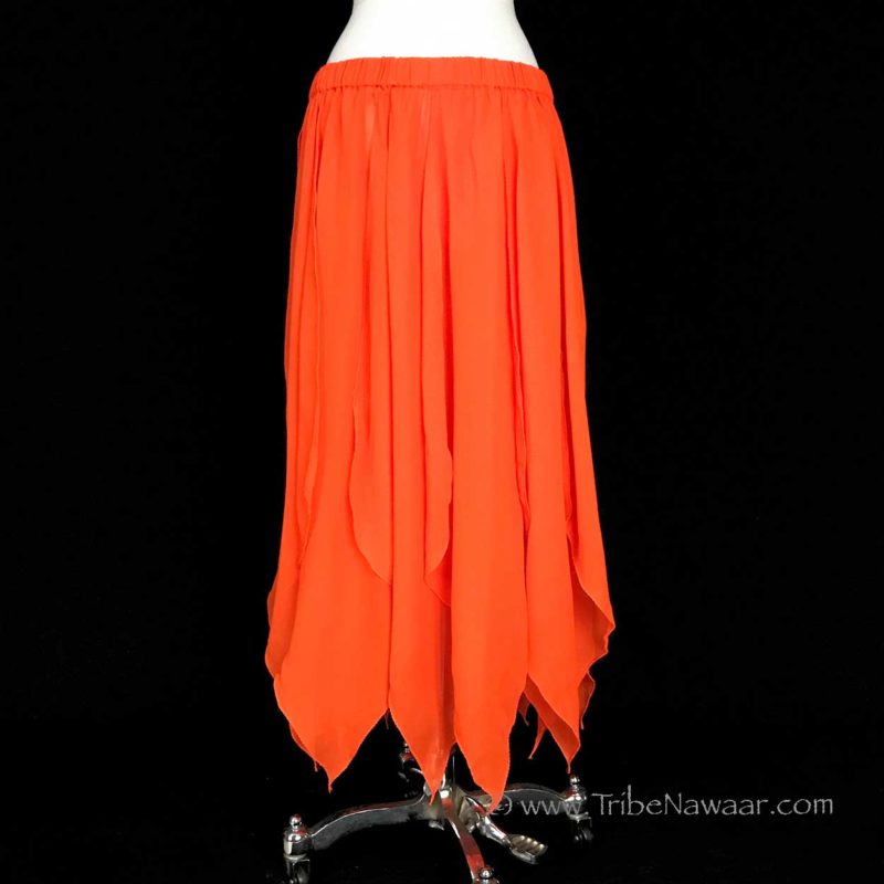 Orange Petal Faerie Skirt