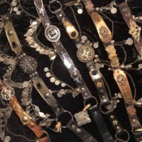 New leather belts & headbands now available thru Tribe Nawaar