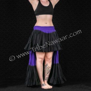 Tribe Nawaar's 'Mullet' ATS skirt tucking how to guide. Learn to create different look with your tribal belly dance skirt!