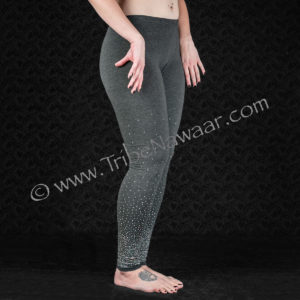 Grey ombre sparkle leggings from Tribe Nawaar