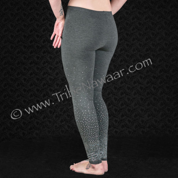 Charcoal Grey Ombre Sparkle Leggings