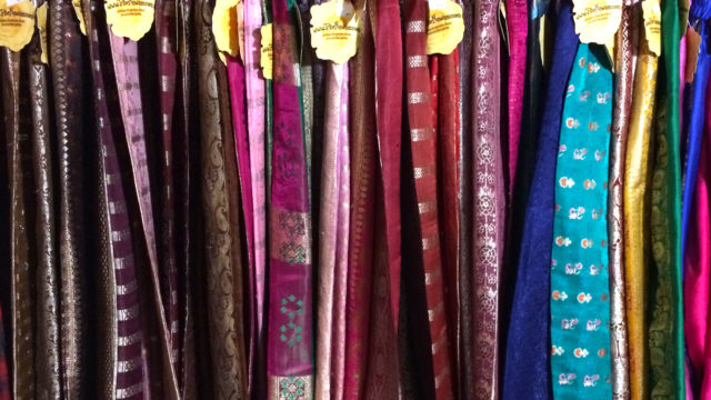 Vintage sari salawar pants from Tribe Nawaar.