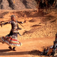 Kalbelia dancer from the film Latcho Drom