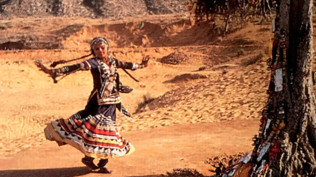 Kalbelia dancer from the film Latcho Drom