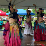 Tribe Nawaar performs at Boulder Creek Festival 2017 in 25 Yard Cupcake Skirts with Sari Fringe Scarves.