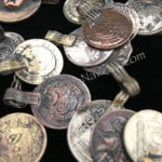 Grab bag of assorted toned coins from Tribe Nawaar, detail.