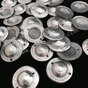 Embossed Tribal Sew On Plates