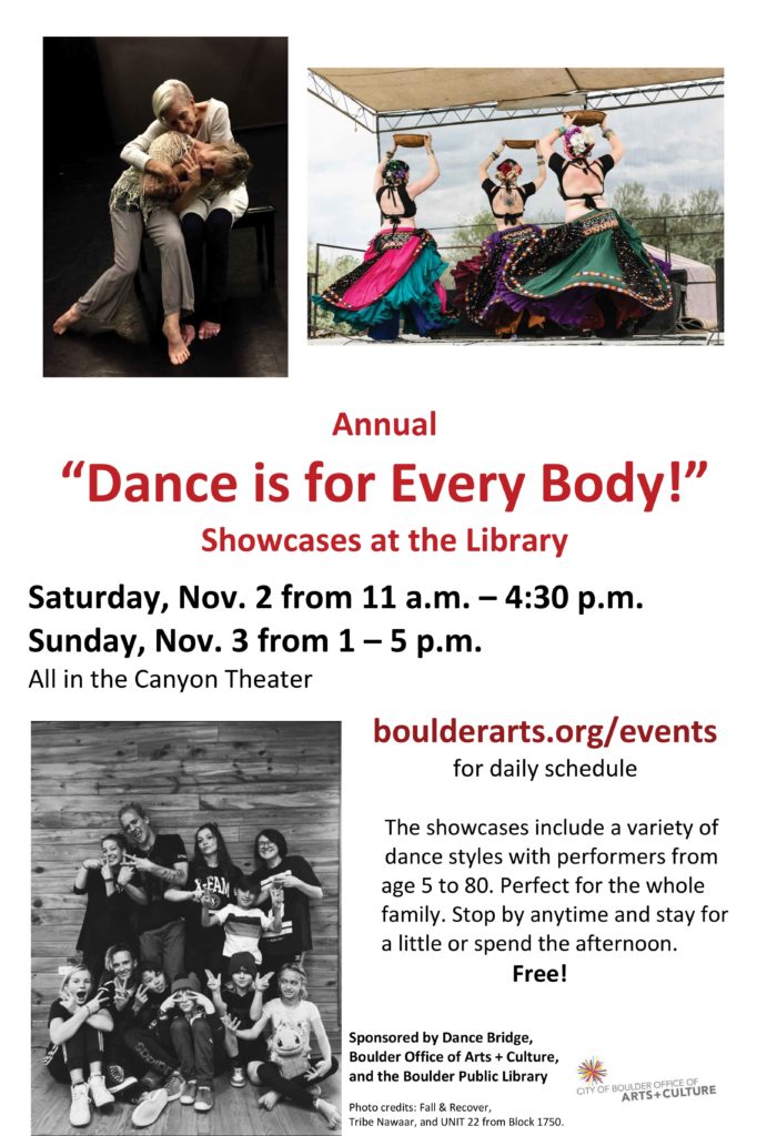 2019 Dance Is For Every Body flier