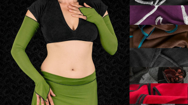 Dance sleeves from Tribe Nawaar