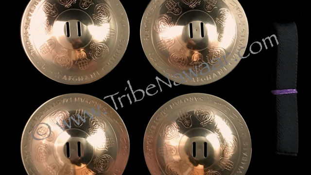 Saroyan bronze Afghani zils (aka: sagat, finger cymbals or zils) available thru Tribe Nawaar