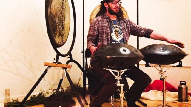 Prasad Katz of Sound Rise Alchemy, host of Boulder Drum Circle